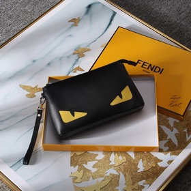 FENDI Модель № 9915, весенняя новинка, флуоресцентно-желтая сумк
