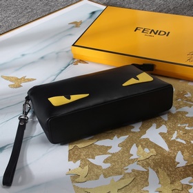 FENDI Модель № 9915, весенняя новинка, флуоресцентно-желтая сумк