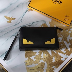 FENDI Модель № 9915, весенняя новинка, флуоресцентно-желтая сумк