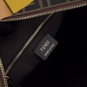 FENDI Подушка из ткани с узором в стиле «олд-пайп» Модель： 6510 