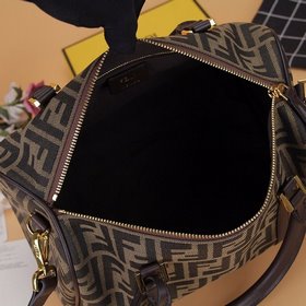 FENDI Подушка из ткани с узором в стиле «олд-пайп» Модель： 6510 