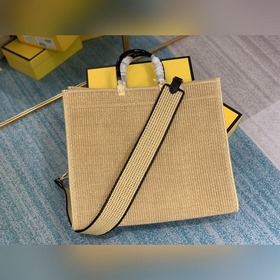 FENDI Большой размер Большая сумка с длинными плечевыми ремнями 