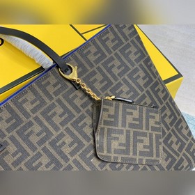 FENDI Классическая серия сумок для покупок из ПВХ с буквой F Вну