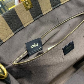 FENDI Средняя сумка с ручками Внутренний карман на молнии, жестки