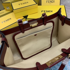FENDI сумка-тоут, бежевый Полностью обновленная модель Новая моде
