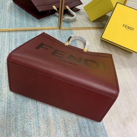 Сумка FENDI Большая Бежевый Средний размер Ручки с перфорацией Т