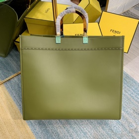 Сумка FENDI Новая модель Большая сумка с двумя ручками Твердый о