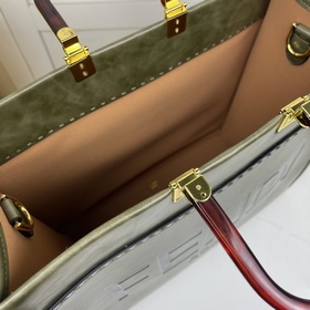 FENDI TOTE сумка «Солнечный рукав» Простой дизайн с логотипом из