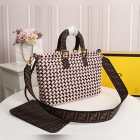 FENDI Новая сумка среднего размера из серии FF Tote, полностью р