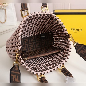 FENDI Новая сумка среднего размера из серии FF Tote, полностью р
