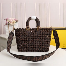 FENDI Новая сумка среднего размера из серии FF Tote, полностью р