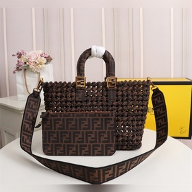 FENDI Новая сумка среднего размера из серии FF Tote, полностью р
