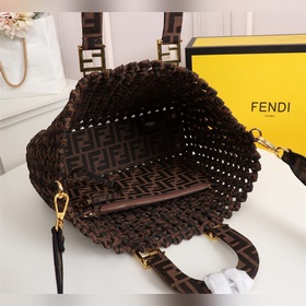 FENDI Новая сумка среднего размера из серии FF Tote, полностью р