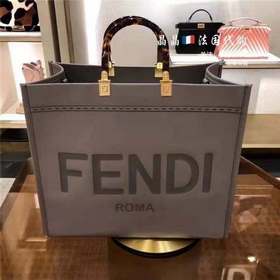 FENDI TOTE сумка «Солнечный рукав» Простой дизайн с логотипом из
