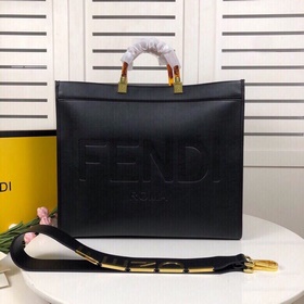 FENDI TOTE сумка «Солнечный рукав» Простой дизайн с логотипом из