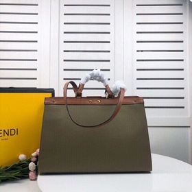 Средняя сумка FENDI Peekaboo X-Tote С внутренними карманами фирме