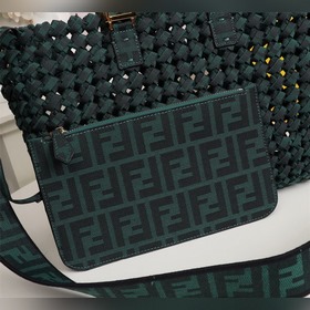 FENDI Новая сумка среднего размера из серии FF Tote, полностью р