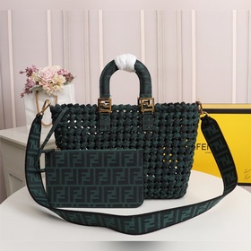 FENDI Новая сумка среднего размера из серии FF Tote, полностью р