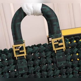 FENDI Новая сумка среднего размера из серии FF Tote, полностью р