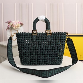 FENDI Новая сумка среднего размера из серии FF Tote, полностью р