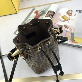 FENDI Сумка-ведро Mon Tresor Размеры 12*18*10 см, новейшая модел