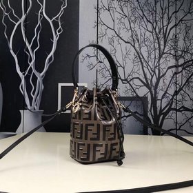FENDI Мини-сумка с тиснением из кожи бычка, вдохновленная дизайно