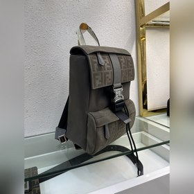 Мужской рюкзак FENDI, весна-лето 2022, из нейлона с кожей верхнег