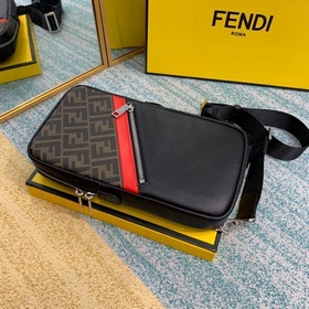 FENDI Рюкзак через плечо Средняя перегородка, передний карман на