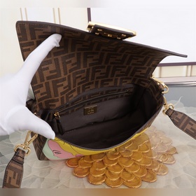FENDI сумка под мышку Новейшая модная иллюстрация художника 2022