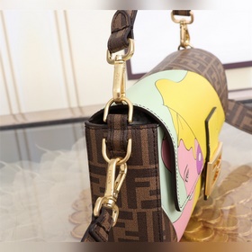 FENDI сумка под мышку Новейшая модная иллюстрация художника 2022