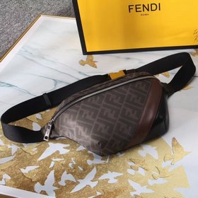 FENDI Поясная сумка с застежкой-молнией и сумка через плечо с рег