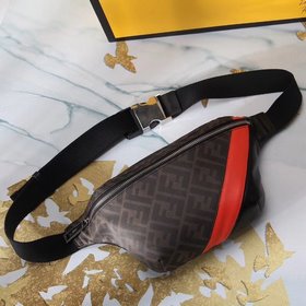 FENDI Поясная сумка с застежкой-молнией и сумка через плечо с рег