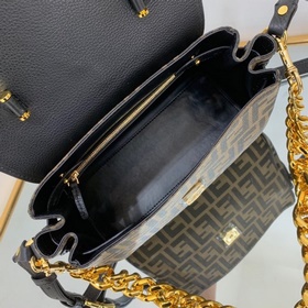 FENDI в большом количестве барочных узоров Золотой барочный прин