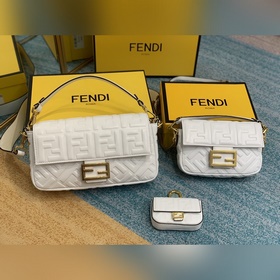 FENDI Усовершенствованная версия Культовая мини-сумка Baguette с