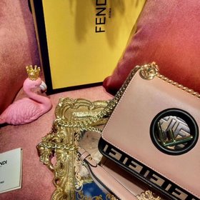 FENDI весенняя и летняя коллекция мини-сумок с клапаном, с фирмен