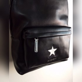 Givenchy Кожаный рюкзак (белая звезда) Первый слой кожи, высокок