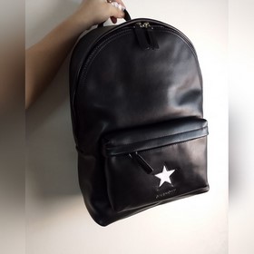 Givenchy Кожаный рюкзак (белая звезда) Первый слой кожи, высокок