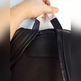 Givenchy Кожаный рюкзак (черный) с высококачественной серебристо