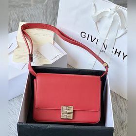 Givenchy одноплечевая сумка, новейшая серия 4G Оригинальная кожа