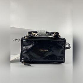 Сумка Givenchy Кожа с эффектом взрыва, золотая фурнитура, 100% хл