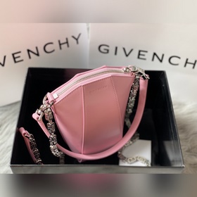 Givenchy Новейшая сумка с неровной цепочкой/сумка через плечо Сер