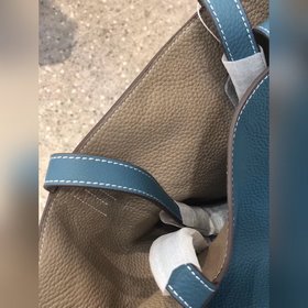 Hermès Двусторонняя сумка, которую можно сгибать как угодно. Кож