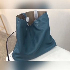 Hermès Двусторонняя сумка, которую можно сгибать как угодно. Кож