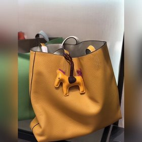Hermès Двусторонняя сумка, которую можно сгибать как угодно. Кож
