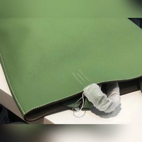 Hermès Двусторонняя сумка, которую можно сгибать как угодно. Кож