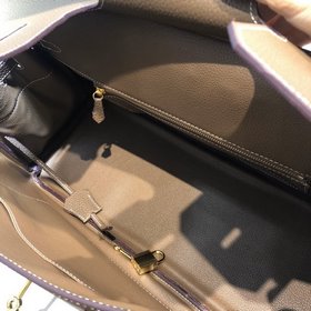 Hermes, земляный цвет, одноплечевая сумка, кожа на заказ, , высок