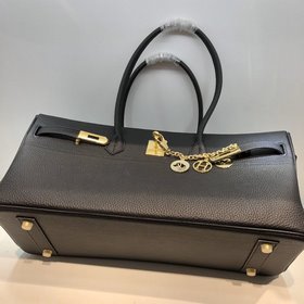 Hermès Черный одноплечевой рюкзак &nbsp;сумка Кожа на заказ [