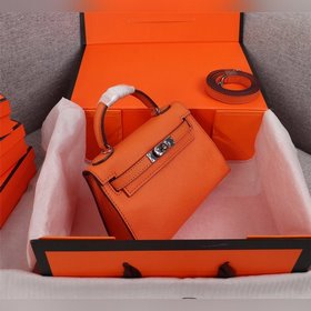 Hermès (золотая и серебряная застежка) Kelly Mini cm второго поко