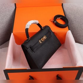 Hermès (золотая и серебряная застежка) Kelly Mini 19 см второго п