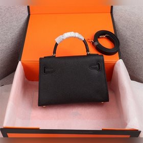 Hermès (золотая и серебряная застежка) Kelly Mini 19 см второго п